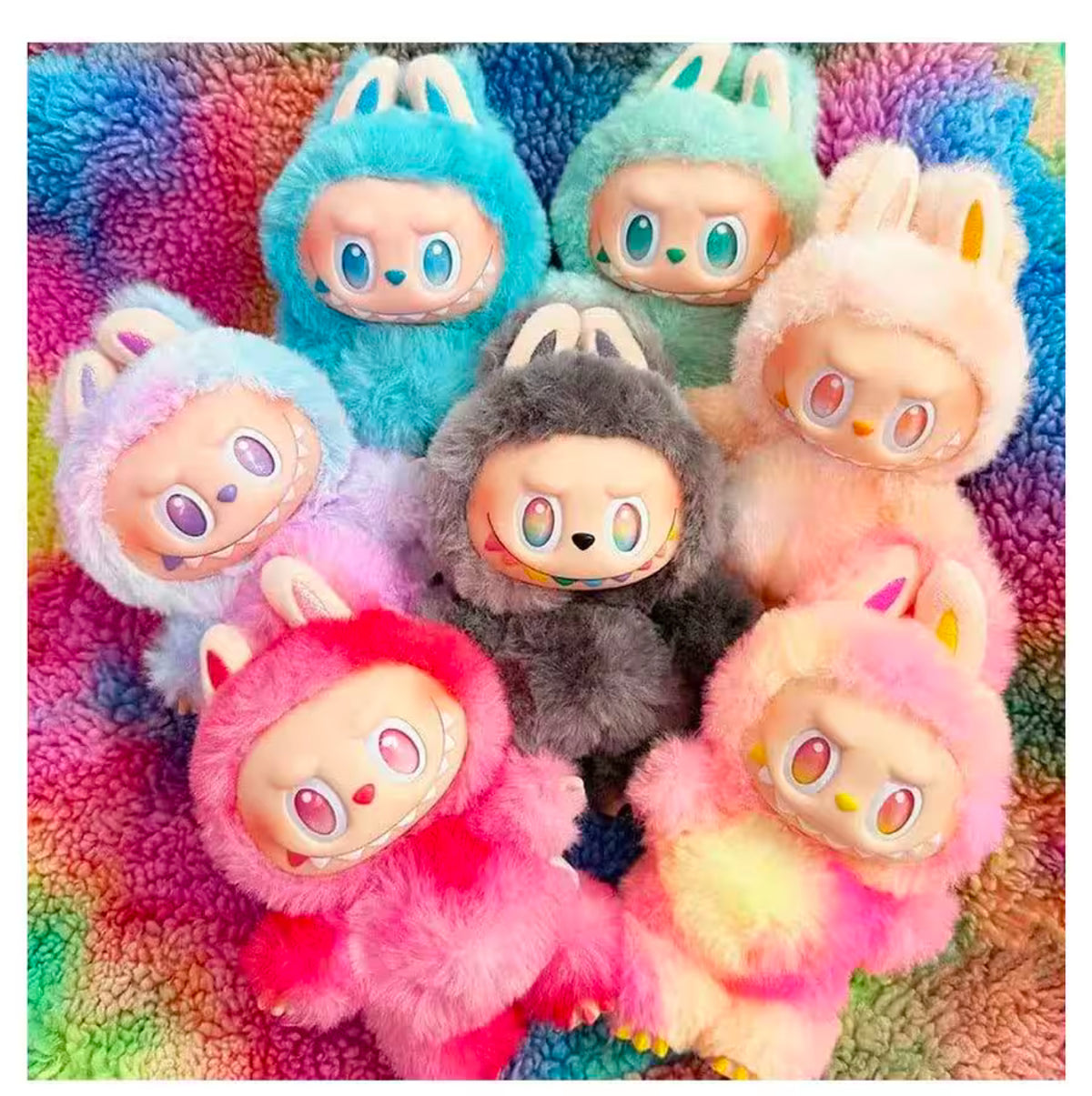 Cute Labubu Plush Keychain Pendant Trend Craze