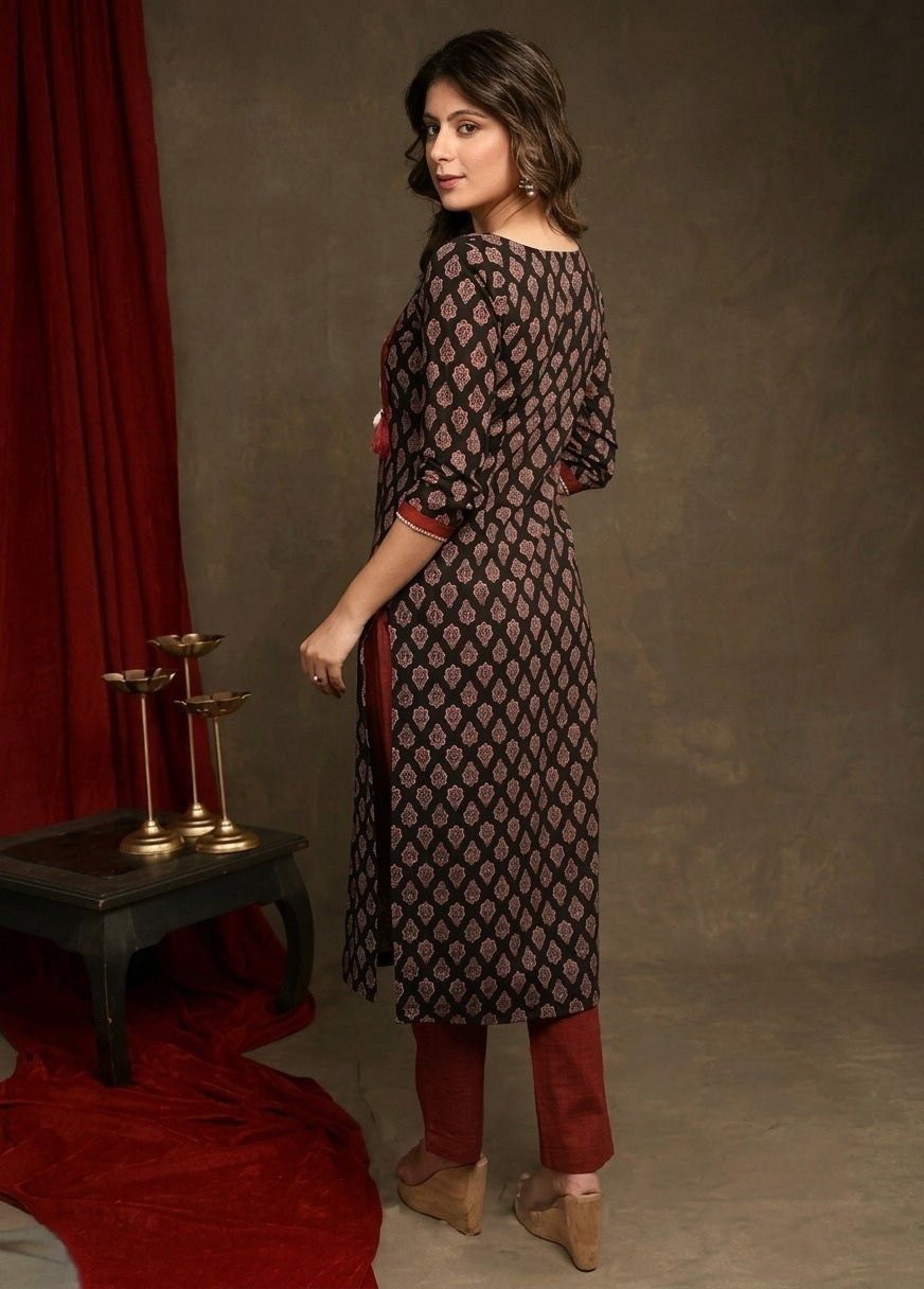 Printed Straight Kurti Trend Craze